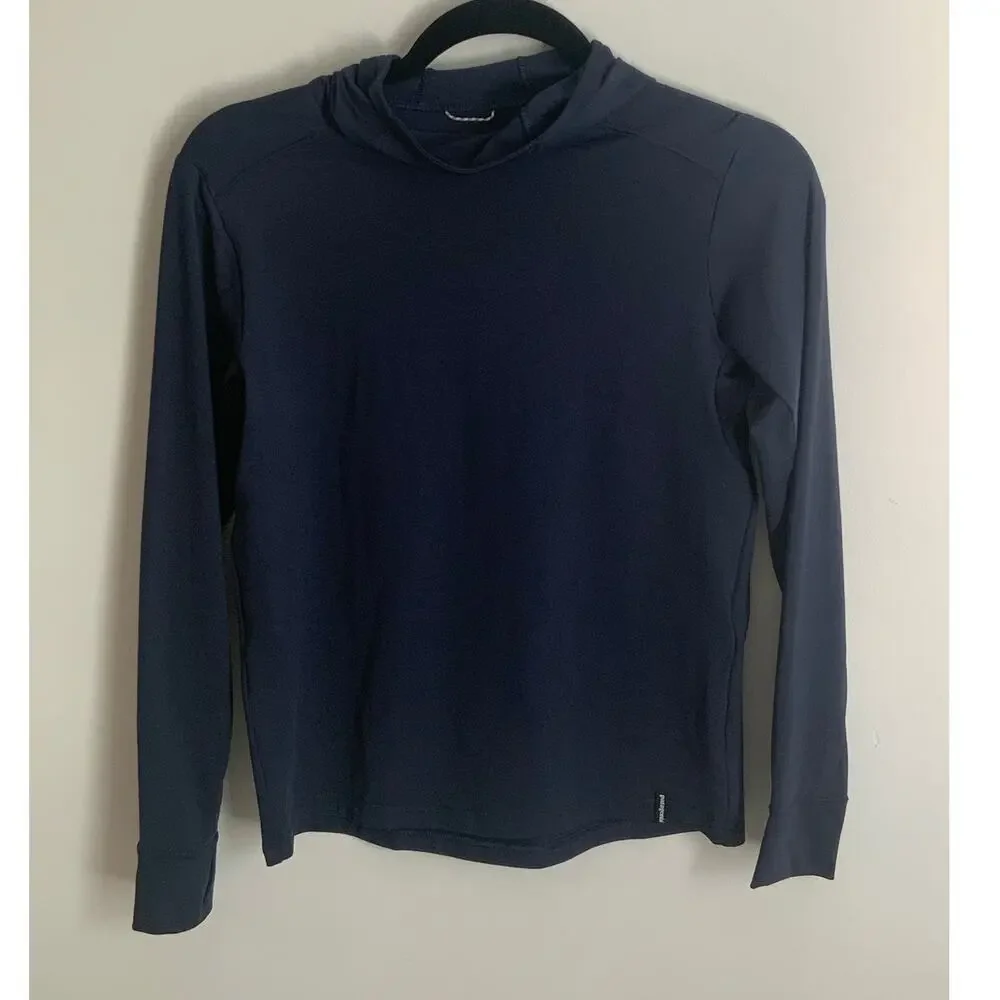 Patagonia Boys Long Sleeve Hooded‎ shirt size large (12)